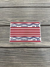 Vtg Cheerios Stars And Stripes Stickers 1976 Don’t Tread On Me Red White Blue picture