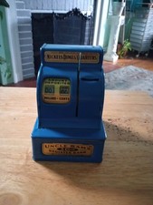 Vintage Uncle Sam's 3-Coin Register Bank Working Great 1950's picture