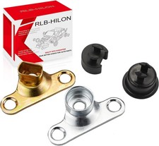 Tailgate Hinge Body Mounted with Bushings | Compatible with Ford F150 F250 F350 picture