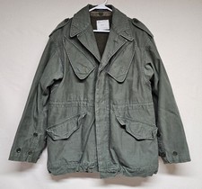 Vintage Dutch Army Field Jacket & Wool Liner Seyntex KL Military Coat S/M 1980s picture