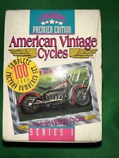 1992 American Vintage Cycles Series  100 Motorcycle Trading Cards Factory Seale picture