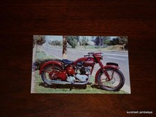Vintage Triumph Postcard 5T 500 Speed Twin Johnson Motors nos pre unit picture