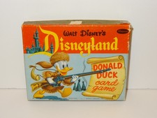 Vintage 1955 Disneyland Donald Duck Whitman Publishing Co. Boxed Card Game picture