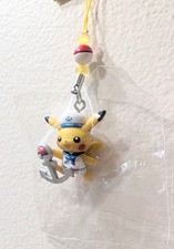 Pikachu Pokemon Regional Keychain Charm Strap Yokohama Kanagawa Japan 2013 picture