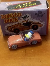 DISNEY DONALD DUCK - TRIUMPH TR3 - MARX ELM HONG KONG - WITH BOX picture