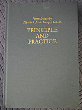 From The Letters By Hendrik J. De Lang, Principle And Practice, Hardback, 1995 picture