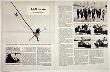 1949 Ice Boating Magazine Article Great Lakes Winter Sports Ephemera picture