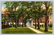 Sumter South Carolina SC Twomey Hospital West Calhoun St VINTAGE Postcard picture