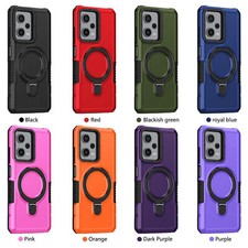 For Xiaomi Redmi Note 10 11 Plus 12 13 Poco X5 Pro Rugged Magnetic Phone Case picture