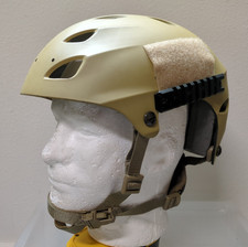 Rare PT A-Alpha Bump Helmet Tan Size LARGE w/ Ops Core Chinstrap - Bravo picture
