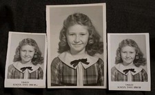 Vintage 1958/59 Cute Girl Photo Tinsley Grade School Elementary Macon, Georgia picture