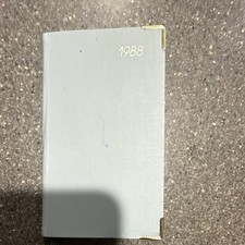 Vintage 1988 Handwritten Diary Journal - New Hampshire (NH) Daily Life Ephemera picture