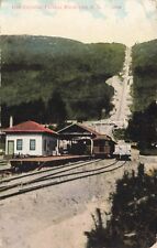 Postcard NY Catskills Mountains Otis Elevating Railway Incline Train Station picture