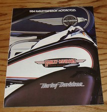 Original 1984 Harley Davidson Motorcycles Full Line Sales Brochure XLS FLH FX XL picture
