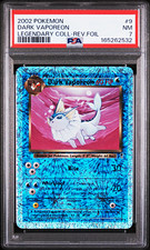 Dark Vaporeon 9/110 Reverse Holo PSA 7 - 2002 Pokemon Legendary Collection picture