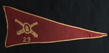 Pre WWI 29th Co. Coast Artillery Corps Guidon BTRY Flag 1909 SF Earth Quake picture