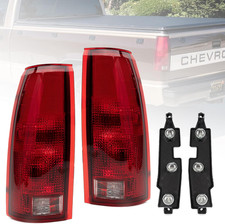 Tail Light Assembly Compatible with Chevy GMC C/K Truck 1988-1998, 1995-2000 Tah picture