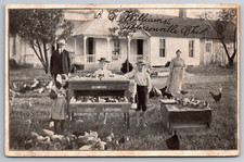 Advertising Postcard Gem Incubators and Brooders Trotwood Ohio c1910 Chicks Kids picture