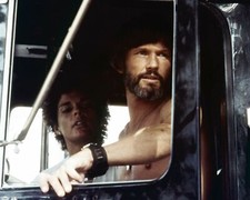 Convoy Kris Kristofferson Ali MacGraw in cab Rubber Duck's 1977 Mack 8x10 photo picture