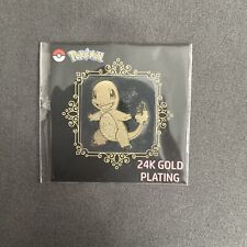 Charmander Pokémon 24k Gold Plated Sticker picture