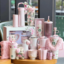 NEW Starbucks China 2026 Spring Kaleidoscope Rose Collection Tumblers & Mugs picture