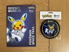 Pokemon x ESA European Space Agency Space Trail Pikachu Patch & Trail Map picture