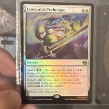 Leonardo's Technique (Foil) - TMT 0018 - Near Mint - MTG picture
