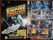 Vintage Star Wars Burger King Super Scene Booklet + Stamps Complete Set picture
