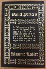 Daniel Parker’s Masonic Tablet - De Hoyos picture