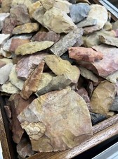 100 Pcs Authentic Ancient Indian Arrowhead Collection Lot Field Grade B Random picture