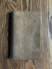 Antique 1914-1918 Handwritten Diary Central NY Farm Life Named Entries picture