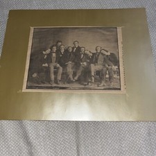 Newspaper Photo Depicting 1845 Daguerreotype of the Hutchinson Family Singers picture