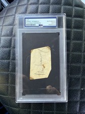 John F. Kennedy JFK Signed Cut Autograph PSA/DNA Authentic Encapsulated 85844318 picture