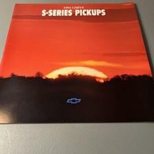 1994 Chevrolet S-Series Pickups Brochure 43 Pages picture