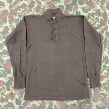 1940’s WWII 10th Mountain Jungle Sweater Size Small Shirt Knit OD US Military picture