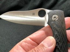 Spyderco Kapara (C241CFP) Alistair Phillips CPM-S30V Pocket Clip Chef's Knife picture