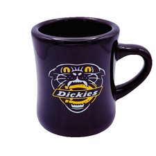 Rare Diner style Coffee Mug Dickies Tiger Black Yellow White New picture