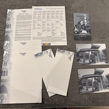 Vintage Disneyland Hotel Lot Postcards Envelopes Paper etc. See photos picture