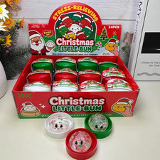 24 Pack Christmas Mystery Dumpling Buns Mini Squishy Toys Stocking Stuffers picture