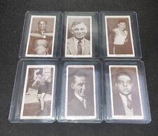 1930s Churchman’s Cigarettes Boxing Tobacco Cards (LOT:6) picture