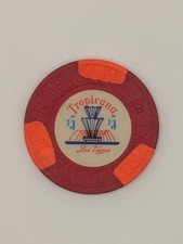 Tropicana Las Vegas (LV), $5 Casino Chip, used, very good condition picture