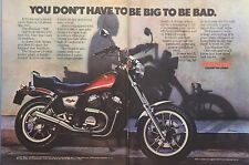 Honda Shadow 500 Motorcycle Street Bike V-Twin Power Vintage Print Ad 1983 picture