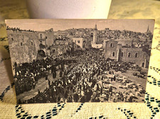 Unposted Divided Back Lithograph Postcard Bethlehem Palestine Nativity picture