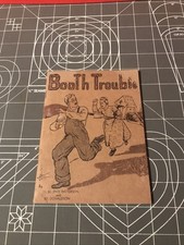 Vintage 1941 Booth Trouble Funny Booklet Extremely Rare Item picture