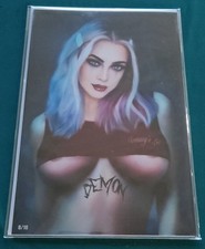 HARDLEE THINN | PIPER RUDICH | DEMON | METAL | LTD 10 | NM+ | W FREE TOPLOADER picture