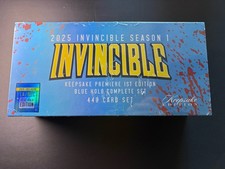NYCC 2025 Keepsake Invincible 1st Edition Blood Splatter 449 Card Set SEALED NEW picture