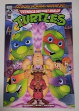 TMNT: SATURDAY MORNING ADV #18 10/2024 VF+ VARIANT B (MACK) IDW PUBLISHING picture