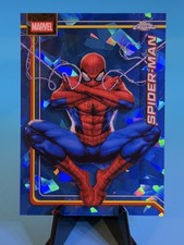 2026 Topps Chrome Sapphire Marvel Spider-Man Base Refractor #163 picture