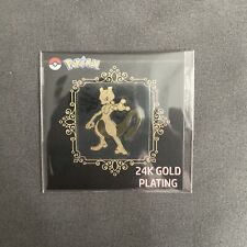 MewTwo Pokémon 24k Gold Plated Sticker From Striking Popping Candy picture