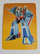 1985 MILTON BRADLEY TRANSFORMERS ACTION CARDS #98 STARSCREAM picture